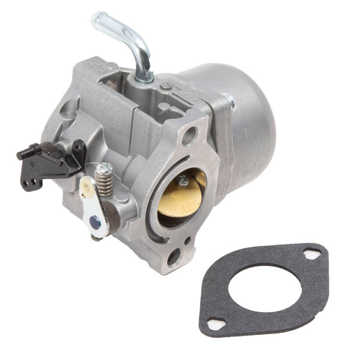 WOVELOT 590399 Carburateur Carb pour 796077 Moteur de Tondeuse /à Gazon avec Joint de Soupape de Filtre de Conduite de Carburant